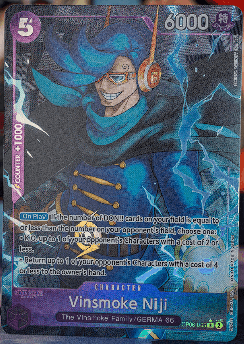 Vinsmoke Niji (OP06-065) (Alternate Art)