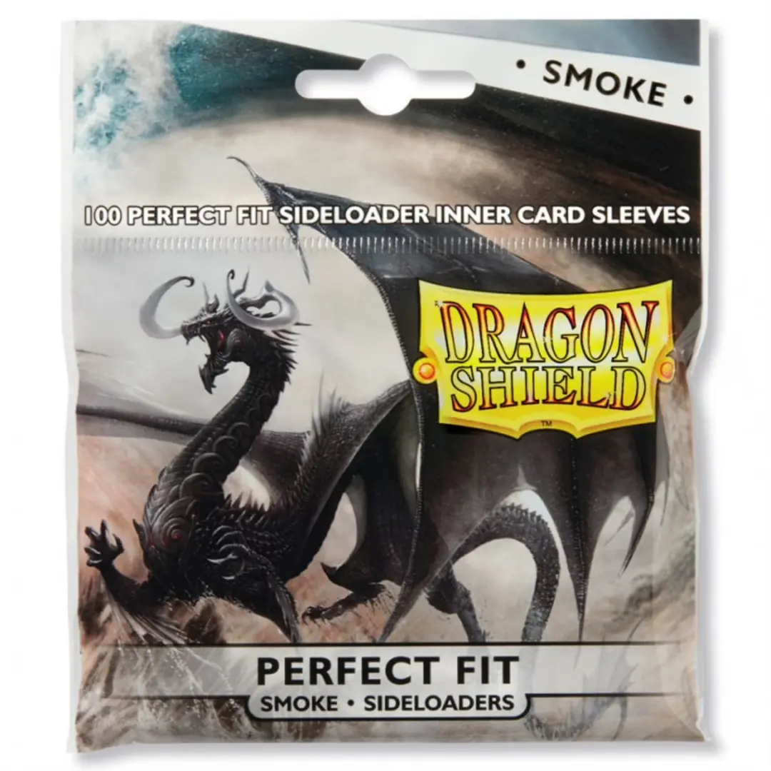 Dragon Shield Perfect Fit Sleeves Sideloader Smoke (100) ürün görseli