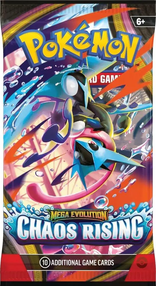 Pokemon TCG - Mega Evolution Chaos Rising Booster Pack ürün görseli