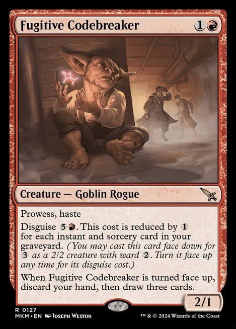 Fugitive Codebreaker MKM R-0127