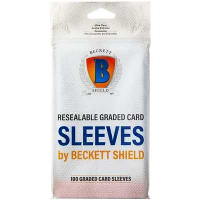 Beckett Shield Graded Card Sleeves 100 adet