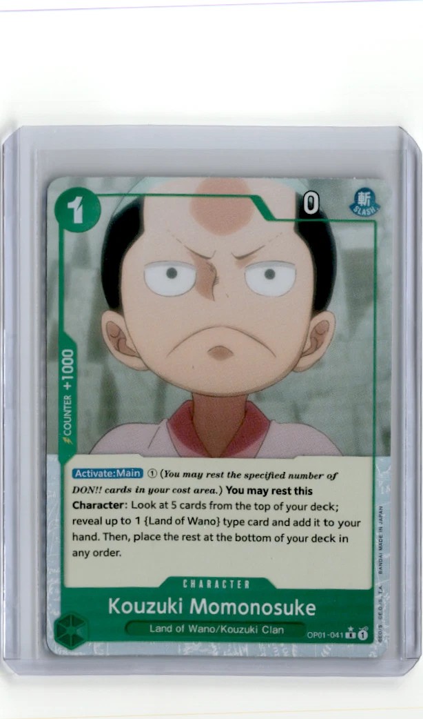 Kouzuki Momonosuke (Full Art) One Piece • R • OP01-041