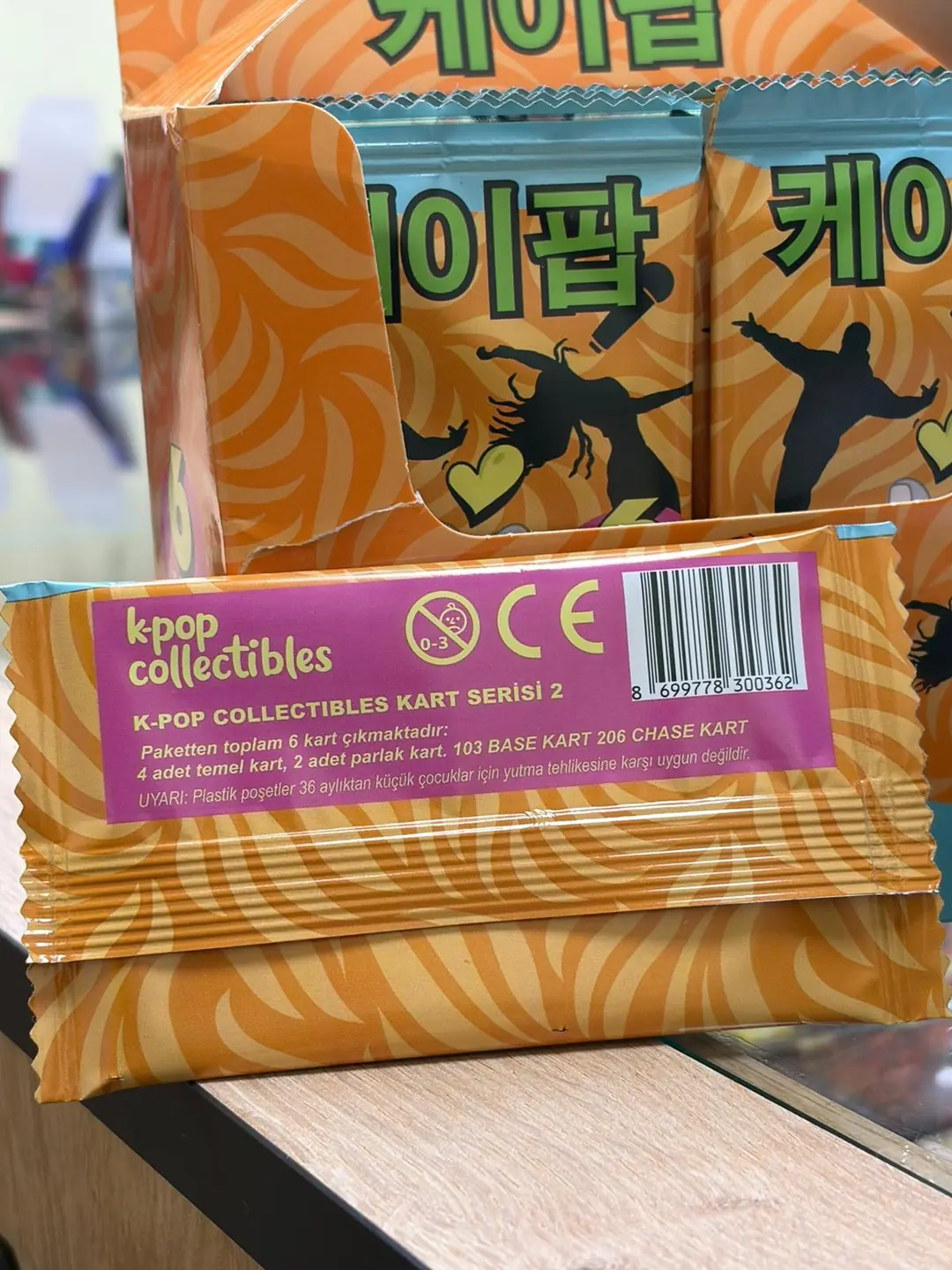 K-pop Seri 2 Koleksiyon Kart Paketi