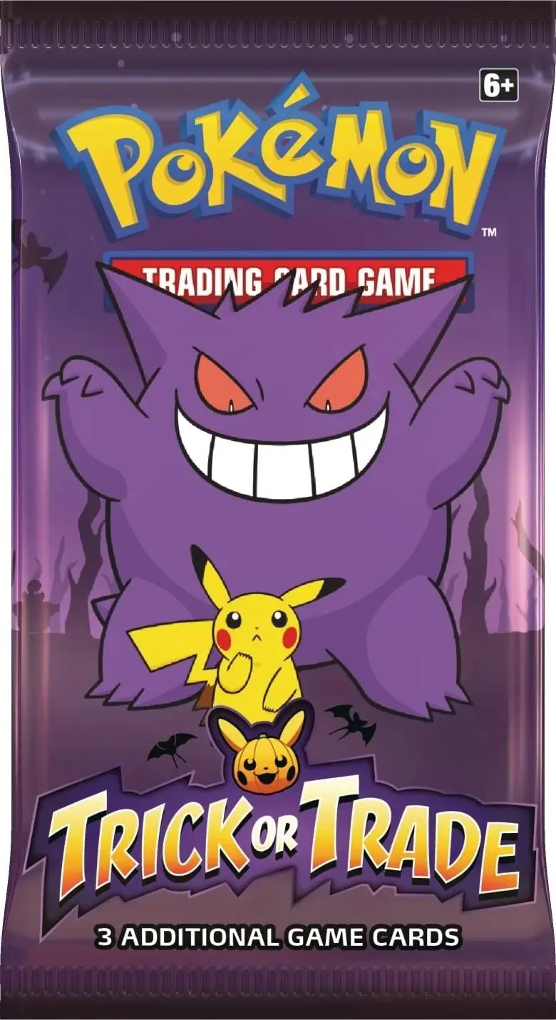 Booster Pack Pokemon Trick or Trade 2022