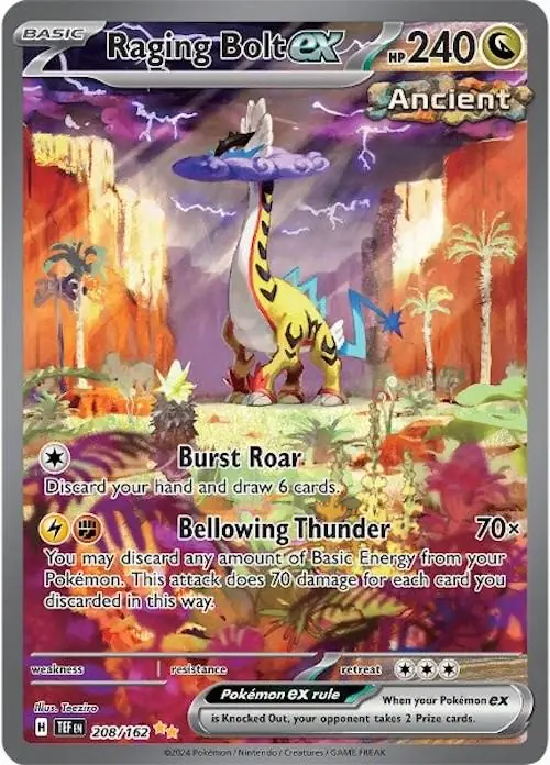 ポケモン　ポケカ　外国　Raging Bolt ex 1600-3.jpg