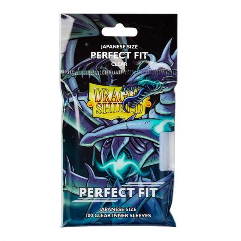 Dragon Shield Perfect Fit Small Sleeves - Clear 'Qyonshi' perfect size