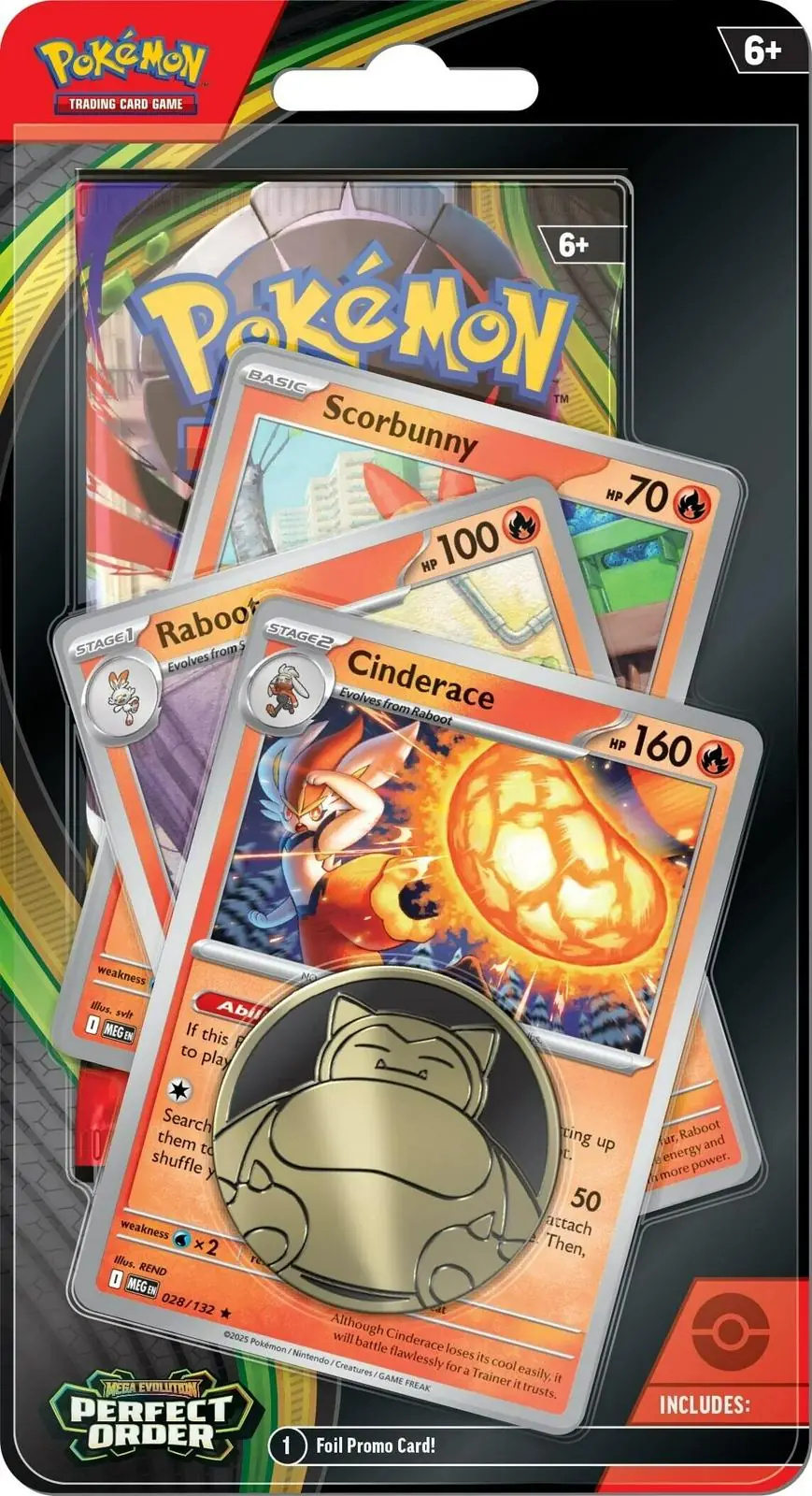 Perfect Order Premium Checklane Blister - Cinderace