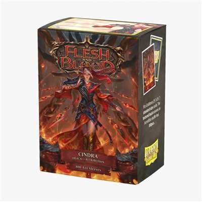Dragon Shield Matte Art - Cindra, Dracai of Retribution (100 Sleeves)