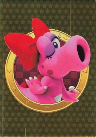 Super Mario Gold Birdo Kart