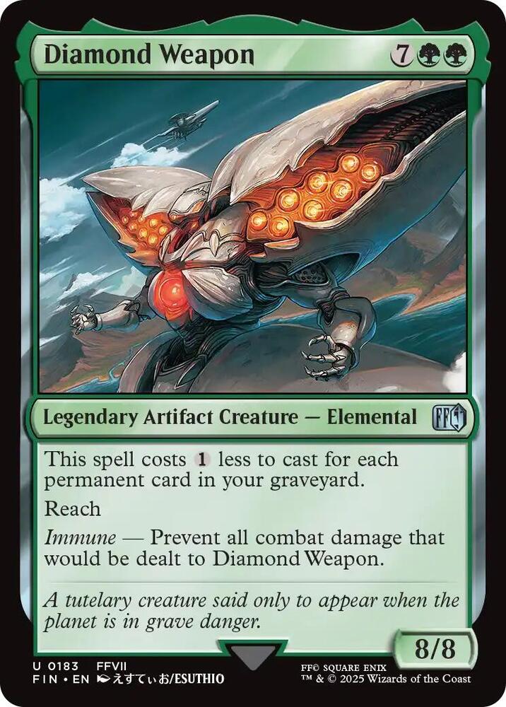 Final Fantasy Foil: Diamond Weapon
