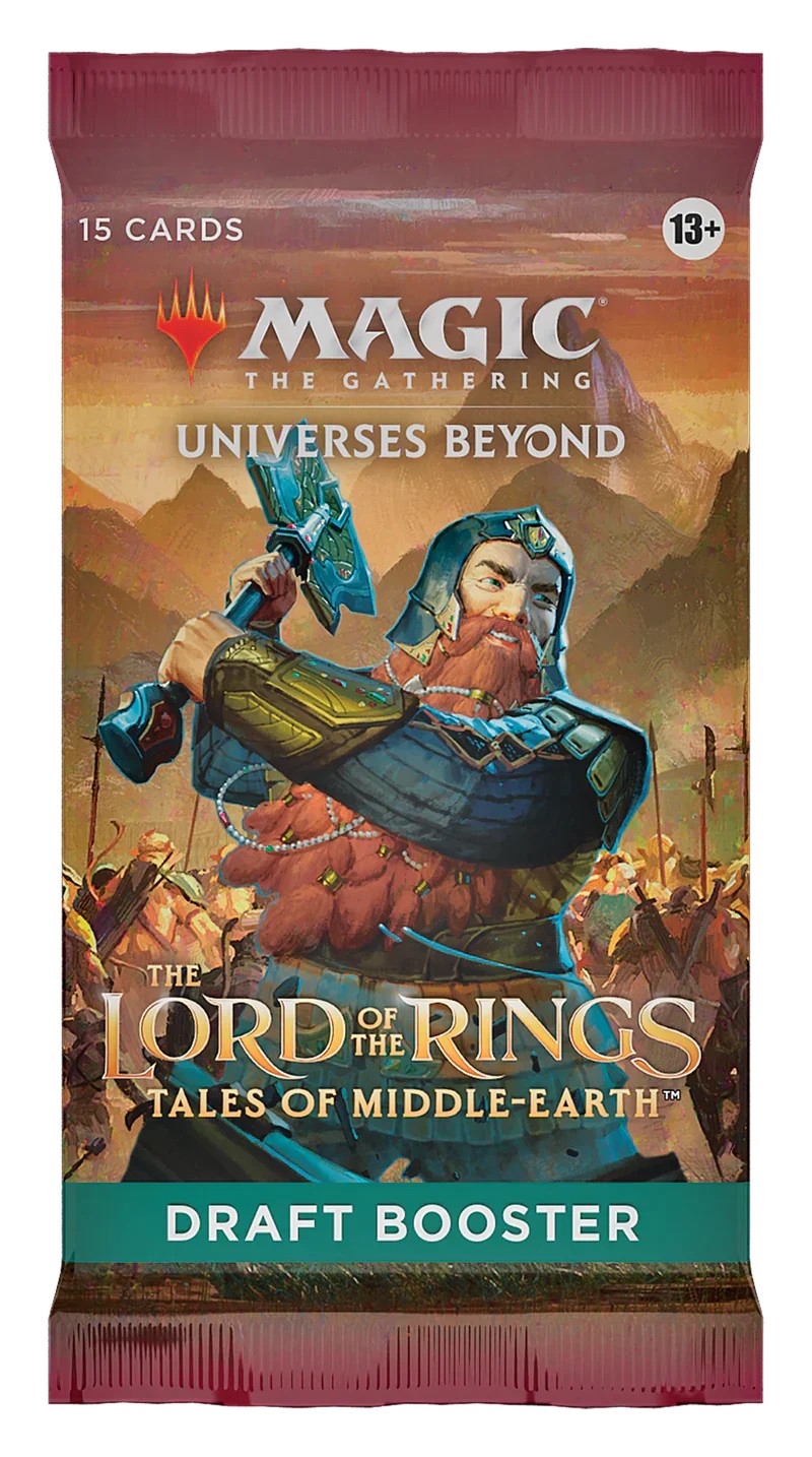 Magic The Gathering The Lord of the Rings Tales of Middle-Earth Draft Booster Paketi