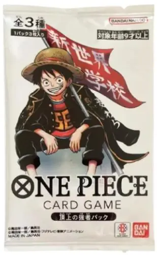 One Piece Sealed Top Strongest Pack Japanese Promo