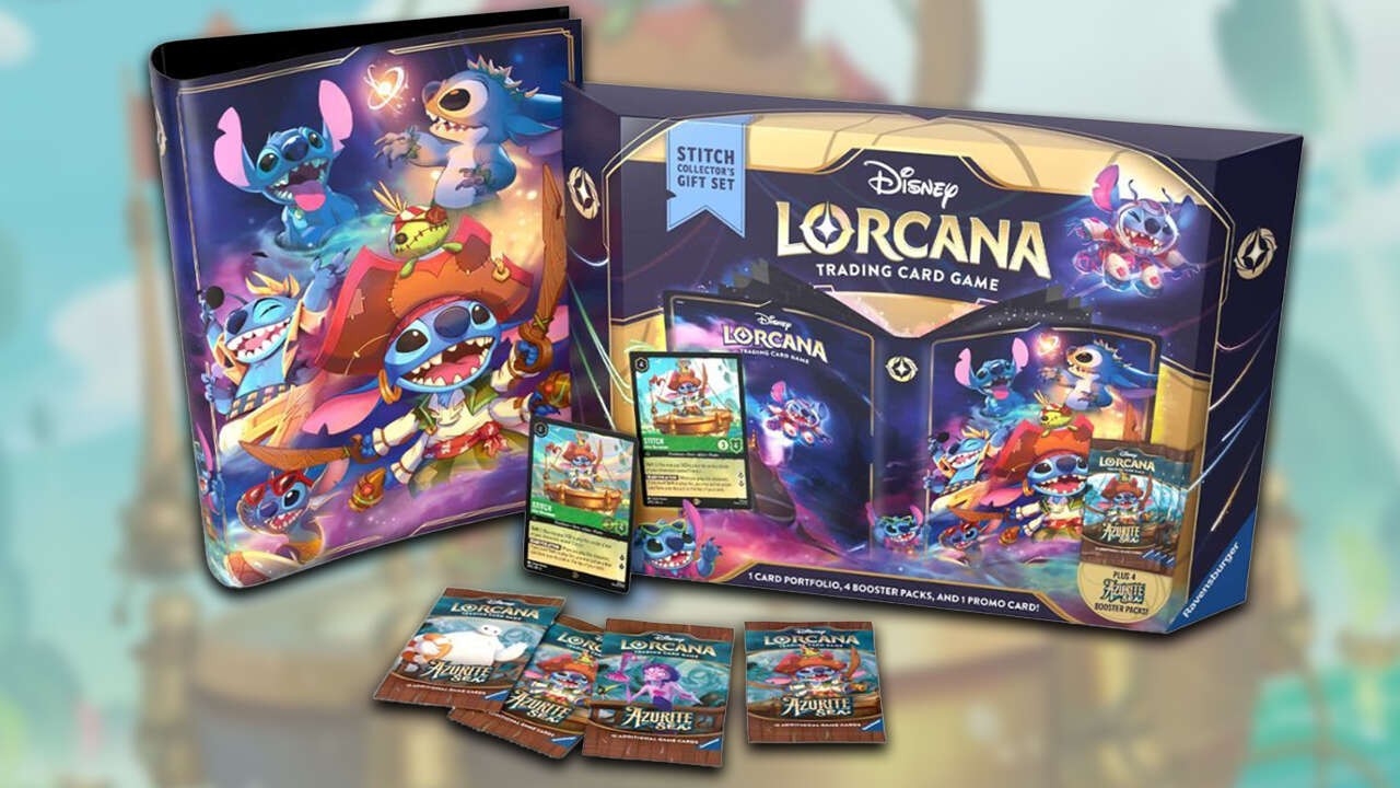 Disney Lorcana: Azurite Sea Stitch Collector's Gift Set 