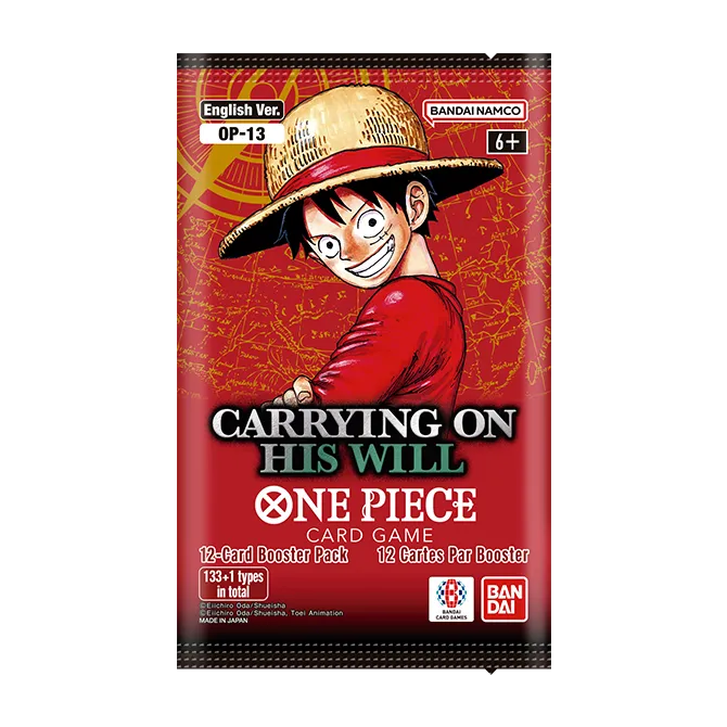 One Piece - Carrying on His Will OP-13 Booster Pack 
