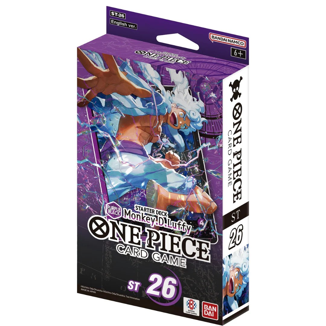 One-Piece TCG Starter Deck Monkey.D.Luffy Purple-Black ST-26
