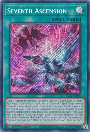 Seventh Ascension - RA04-EN098 - Secret Rare 1st Edition