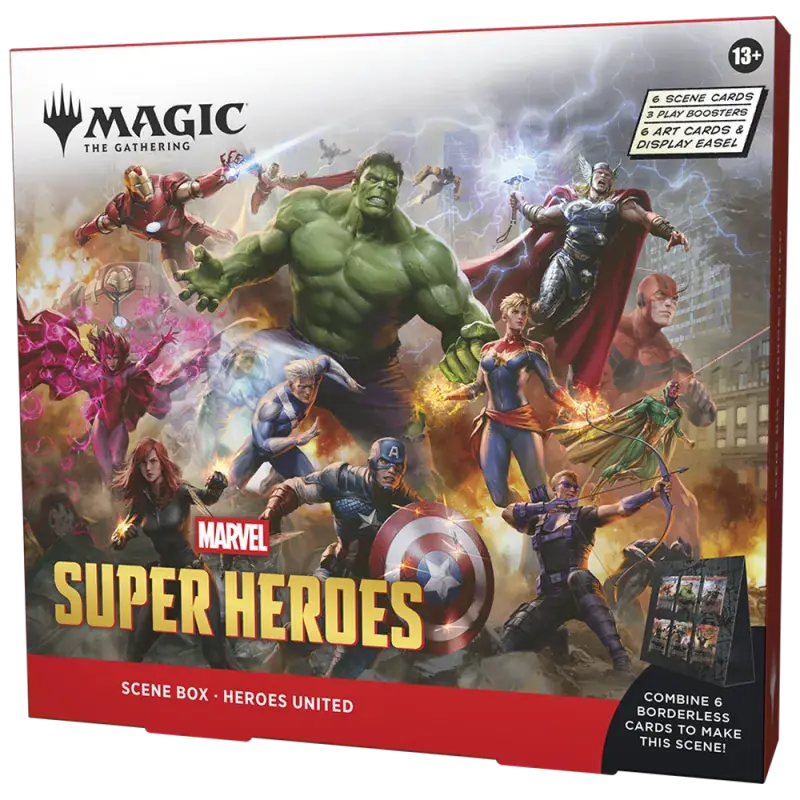 MTG: Marvel Super Heroes - Scene Box - Heroes United