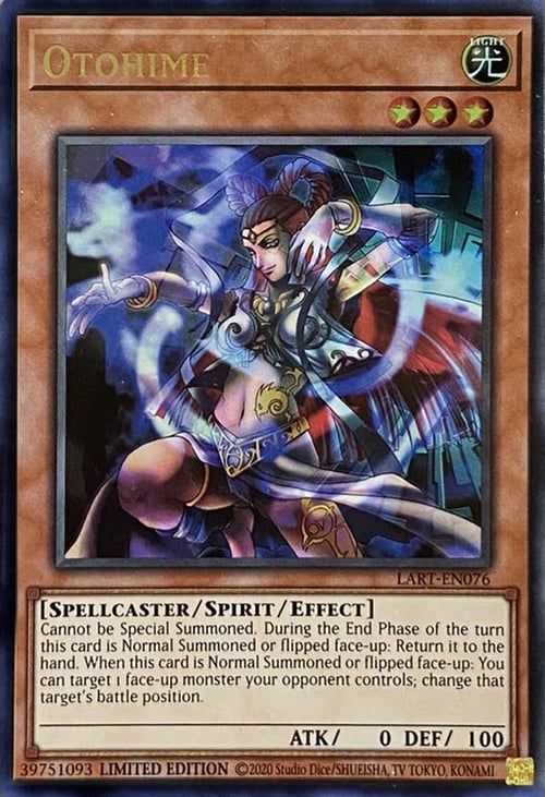 Yugioh OTOHIME Lost Art Promo SEALED LART EN076 (Sealed)