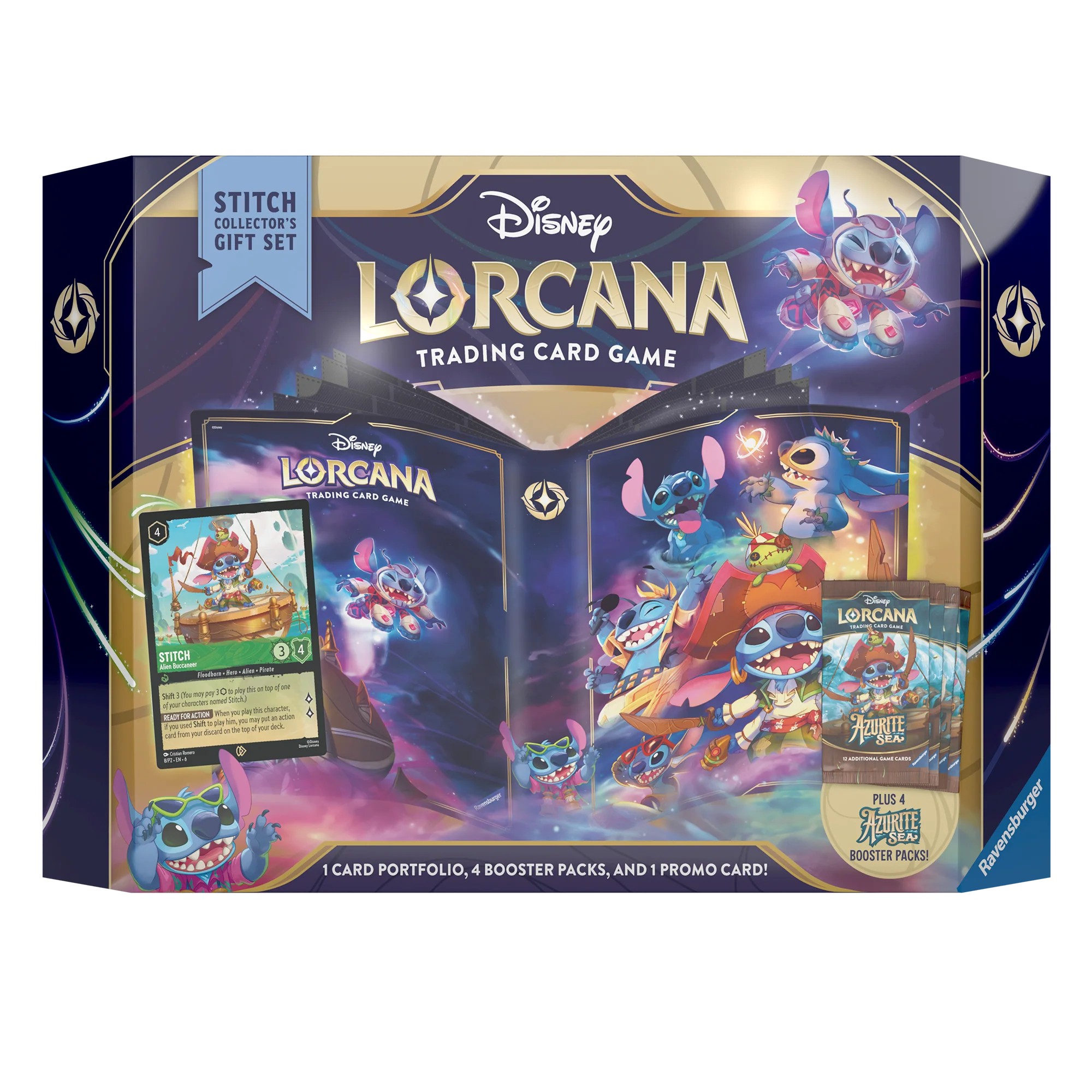 Disney Lorcana: Azurite Sea Stitch Collector's Gift Set 