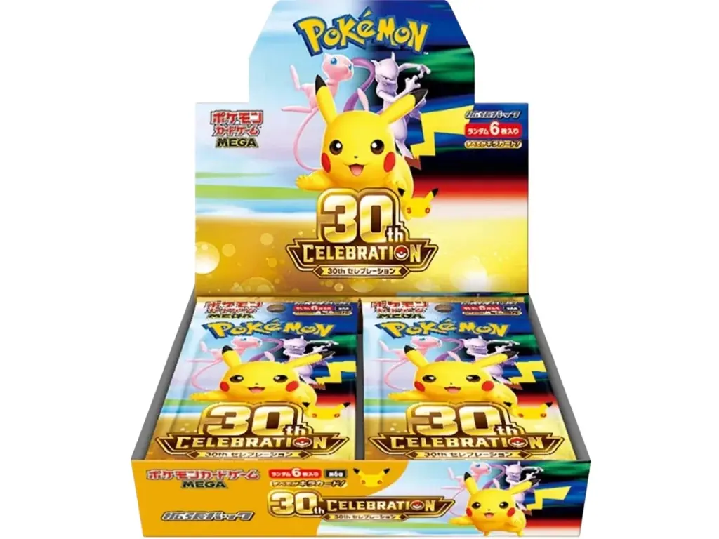 Pokémon TCG: 30th Celebration Japonca Booster Box Satın Al