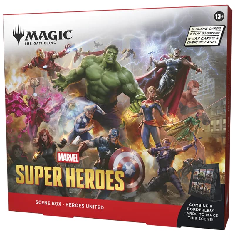 MTG: Marvel Super Heroes - Scene Box - Heroes United