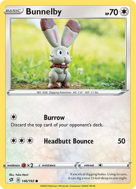 Bunnelby - SWSH02: Rebel Clash