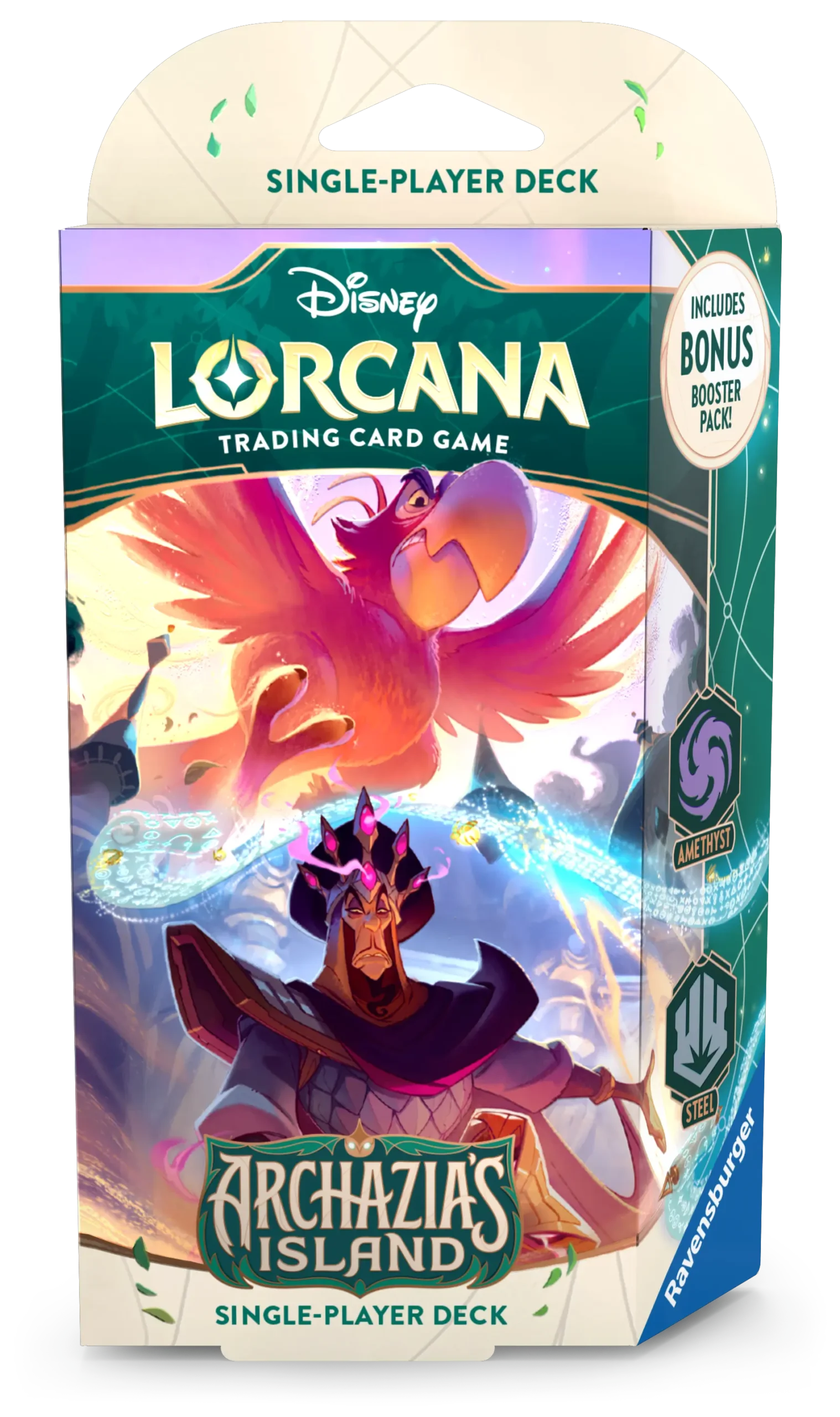 Disney Lorcana TCG: Archazia's Island Başlangıç Destesi – Amethyst & Steel