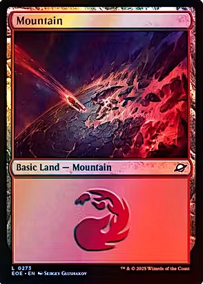 Edge of Eternities: Mountain (Holo)