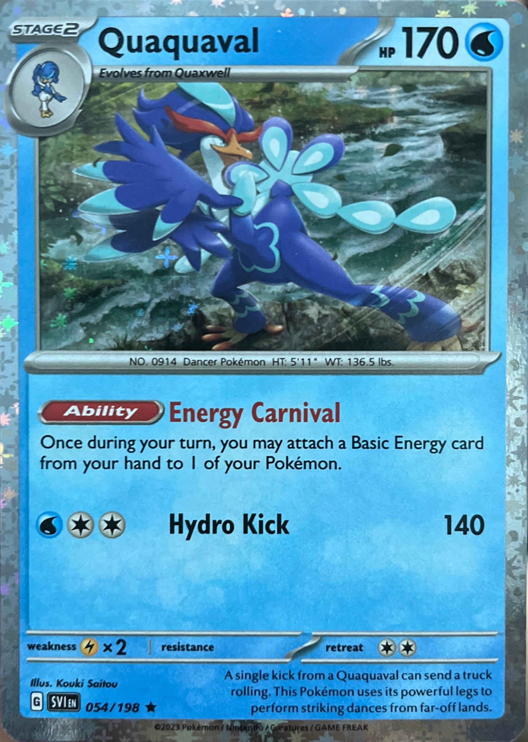 Quaquaval Holo Promo #054