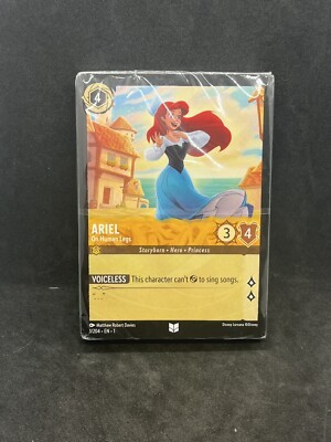 Disney Lorcana the First Chapter Amber Amethyst Starter Deck