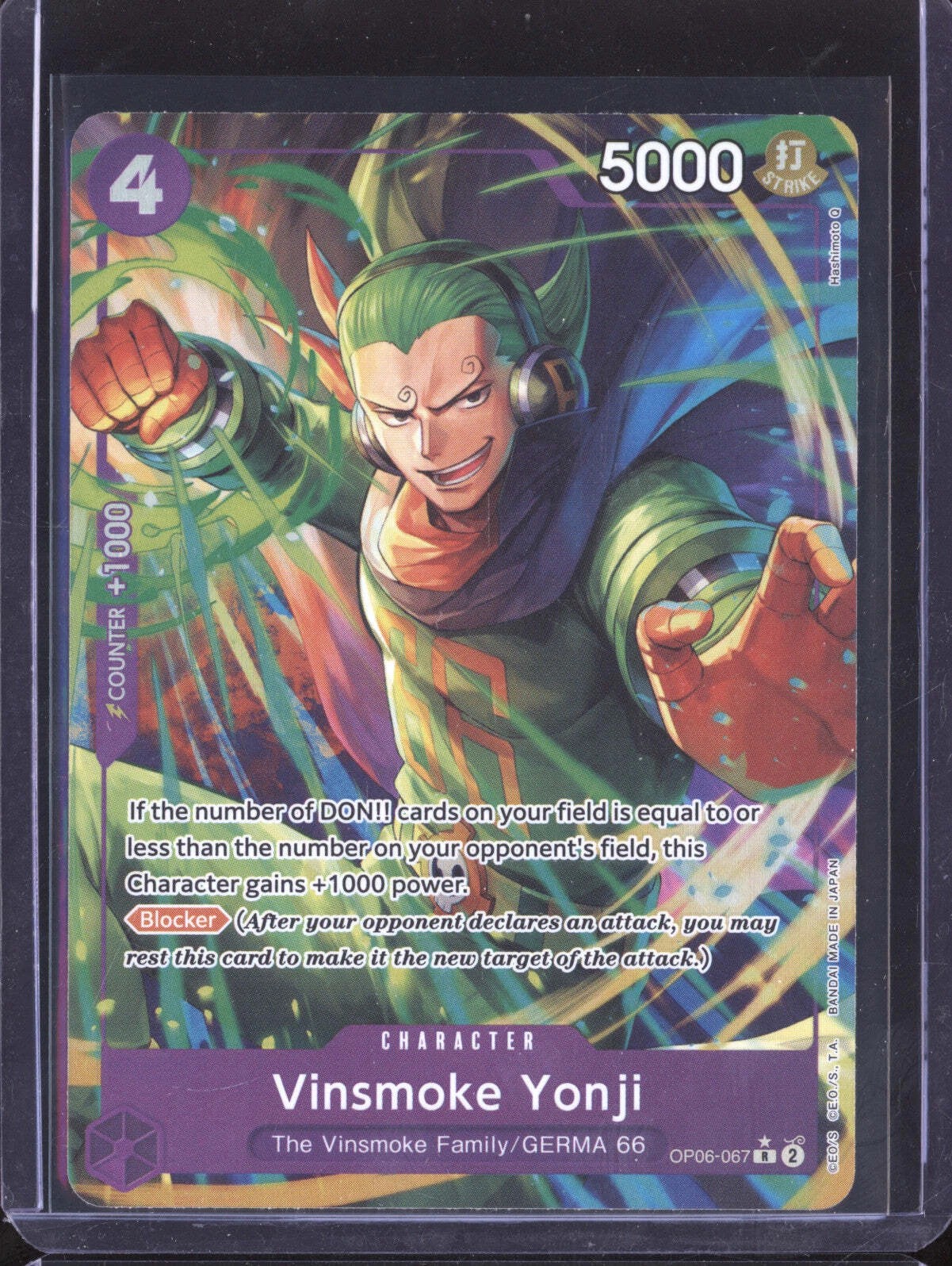 Vinsmoke Yonji (OP06-067) (Alternate Art)