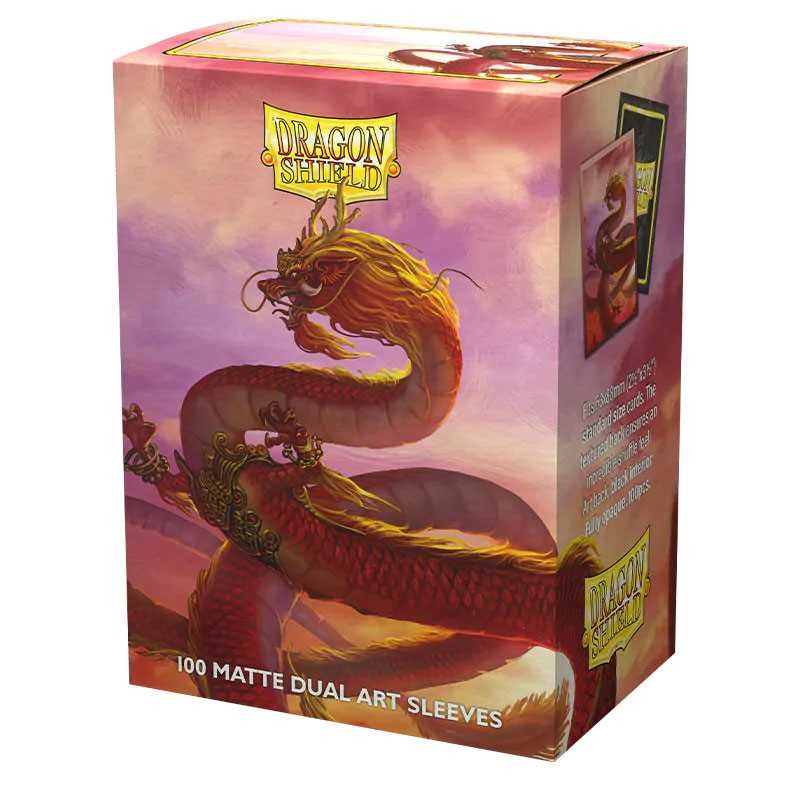 Dragon Shield Matte Dual Art Sleeves - Year of the Dragon 2024 (100 Sleeves)