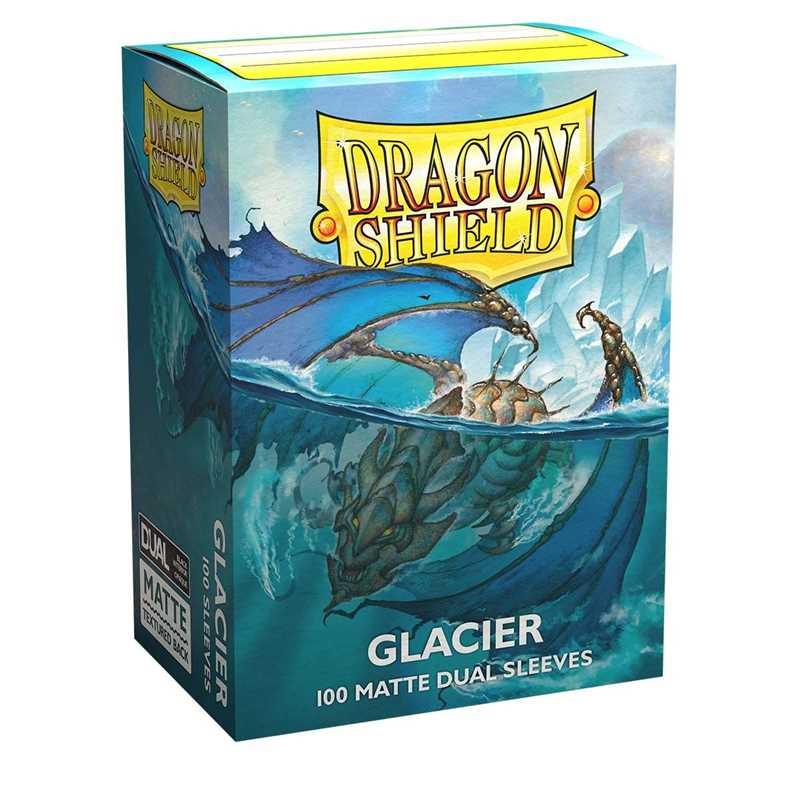 Dragon Shield Dual Matte Sleeves - Glacier 'Miniom' (100 Sleeves)