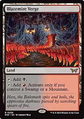 Duskmourn: House of Horror: Blazemire Verge