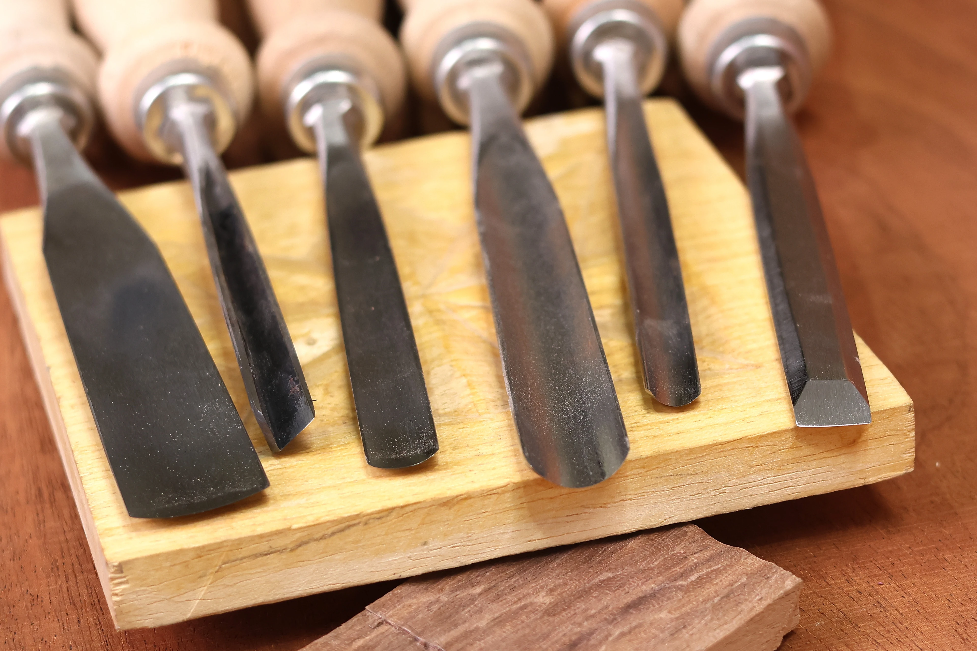 6'lı ahsap oyma seti cevdet usta