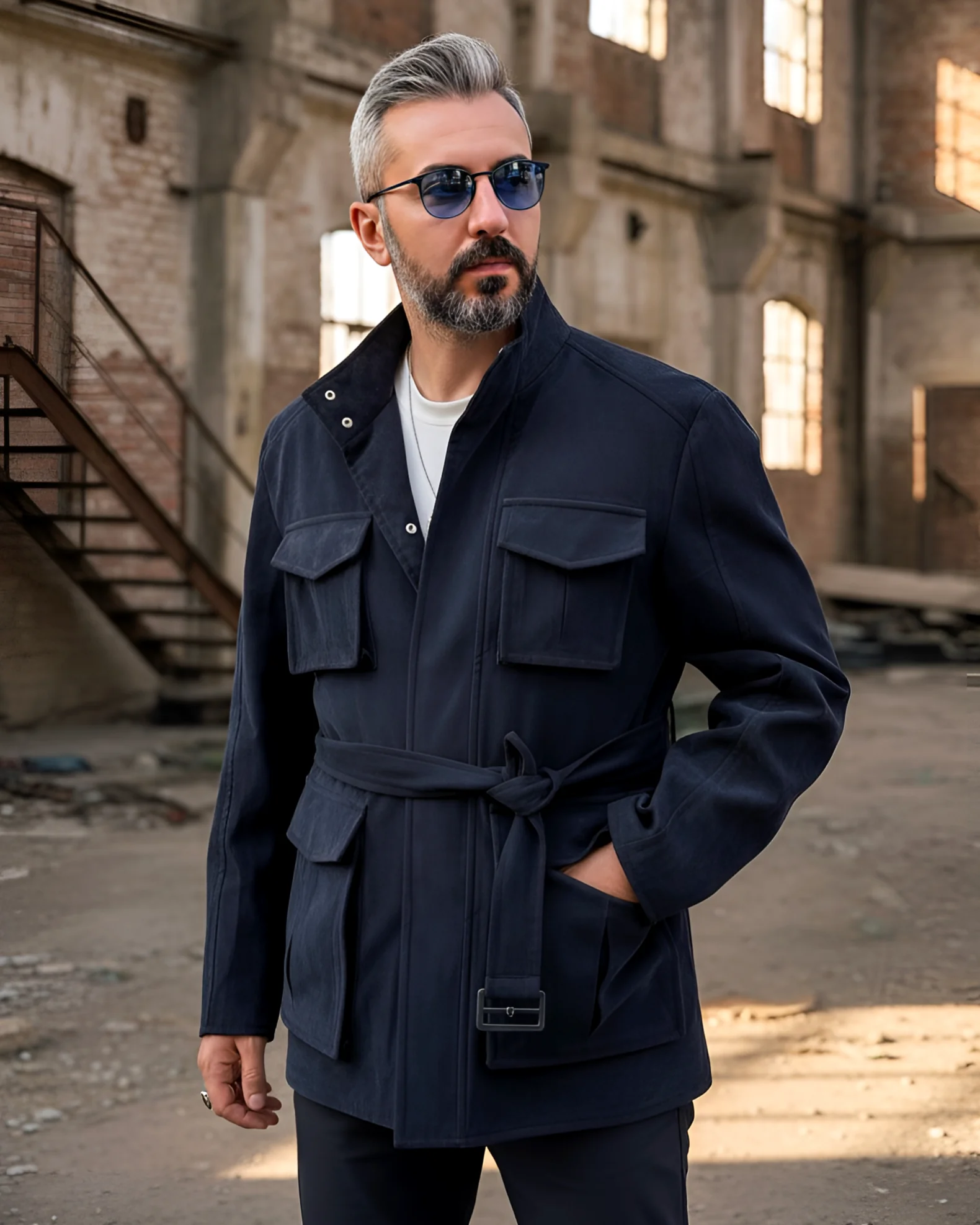 Old Money Safari Erkek Ceket