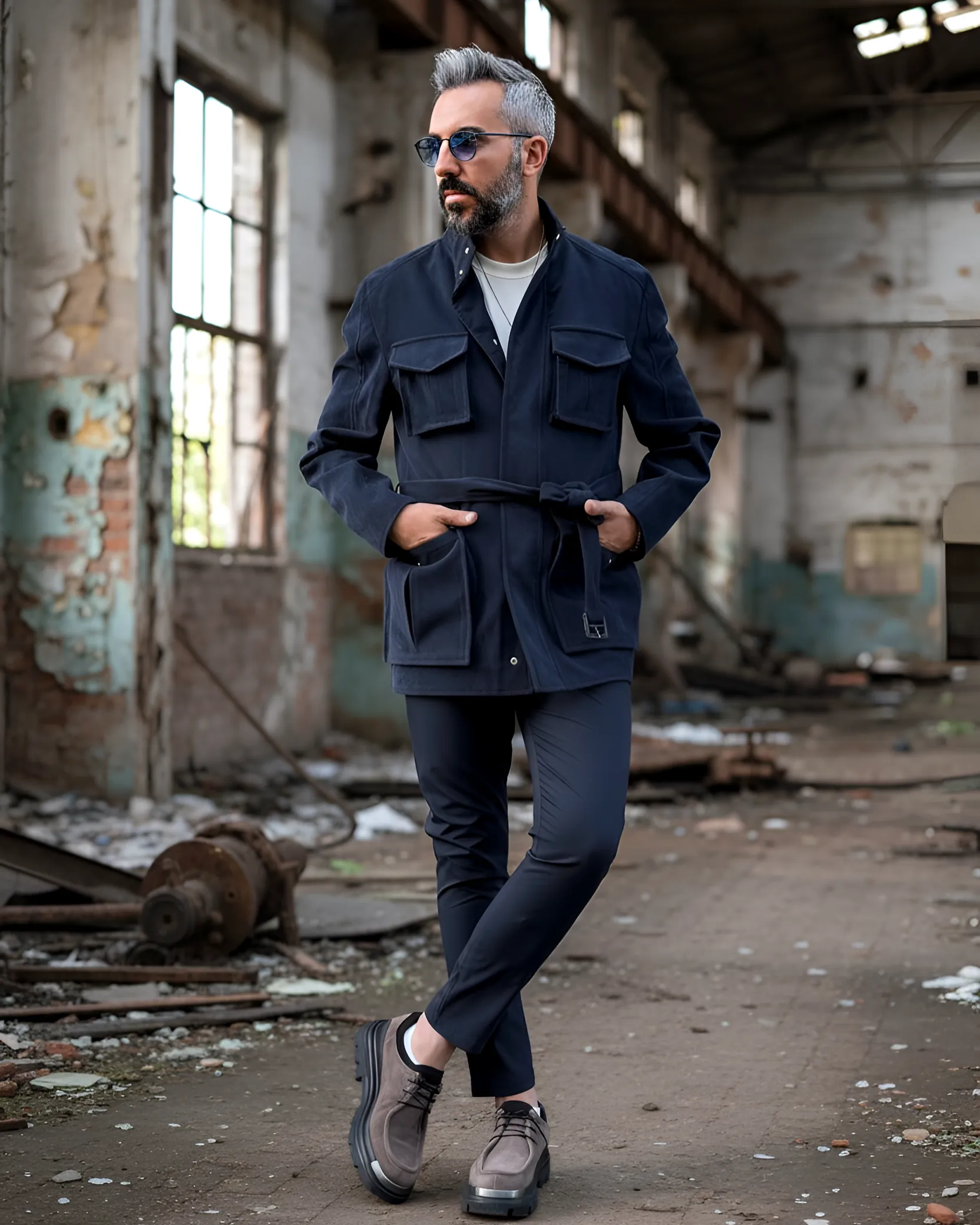 Old Money Safari Erkek Ceket