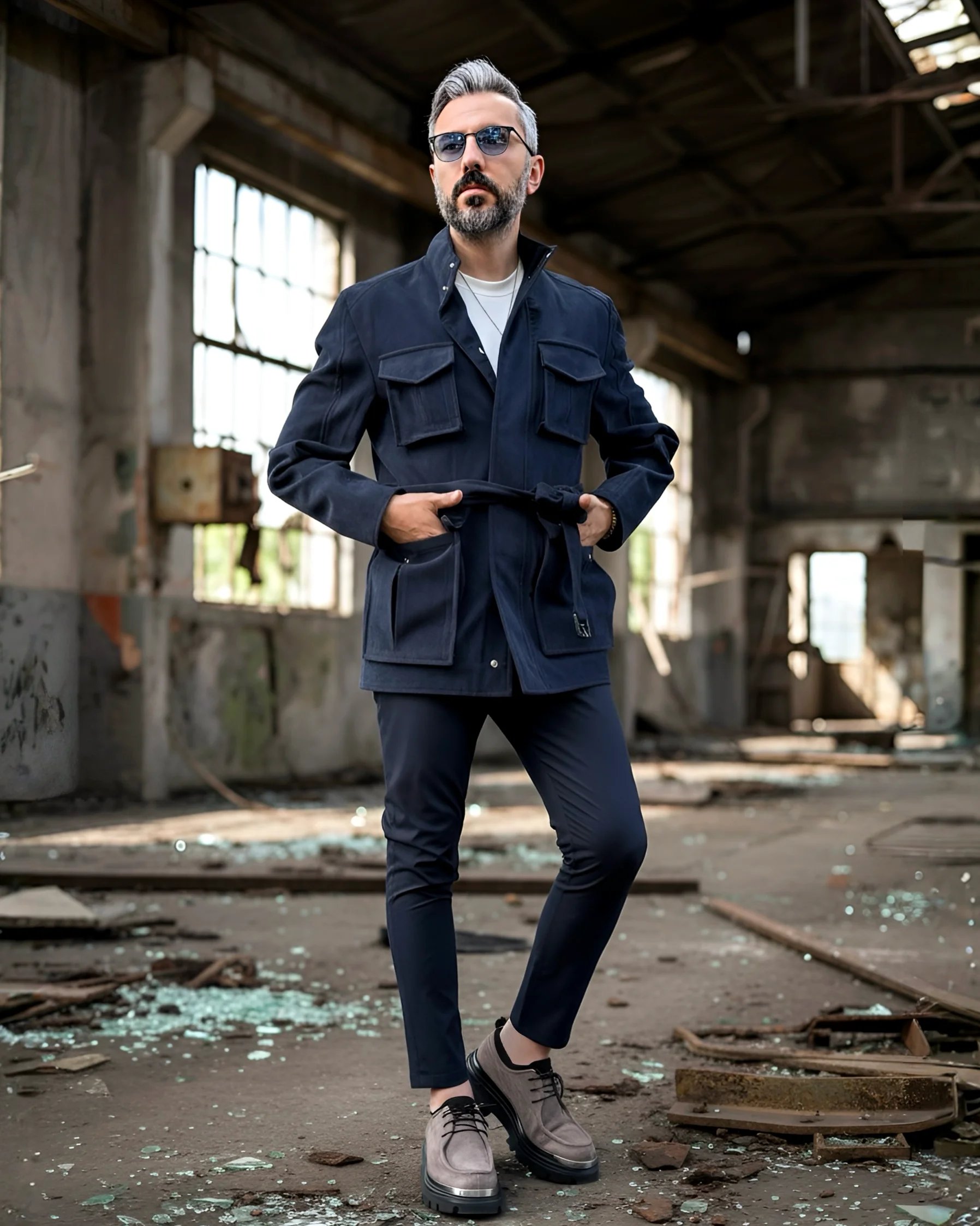 Old Money Safari Erkek Ceket