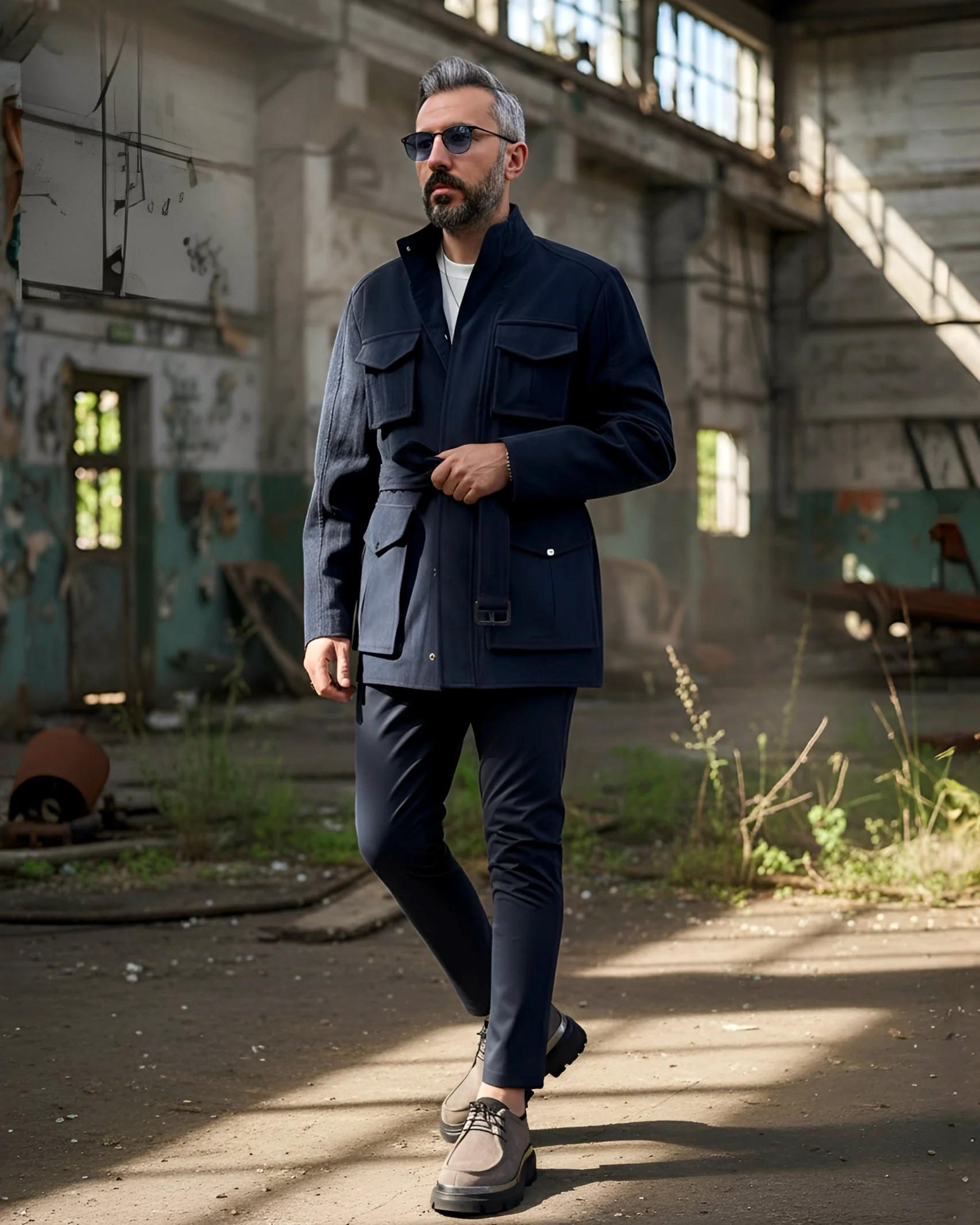 Old Money Safari Erkek Ceket