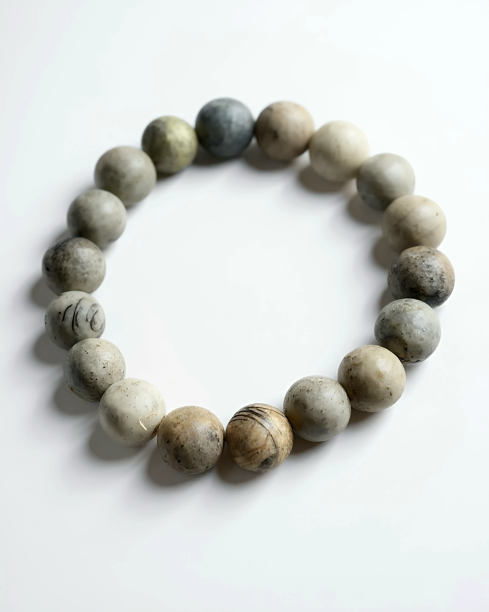 Raw Earth Blend – Doğal Taş Erkek Bileklik