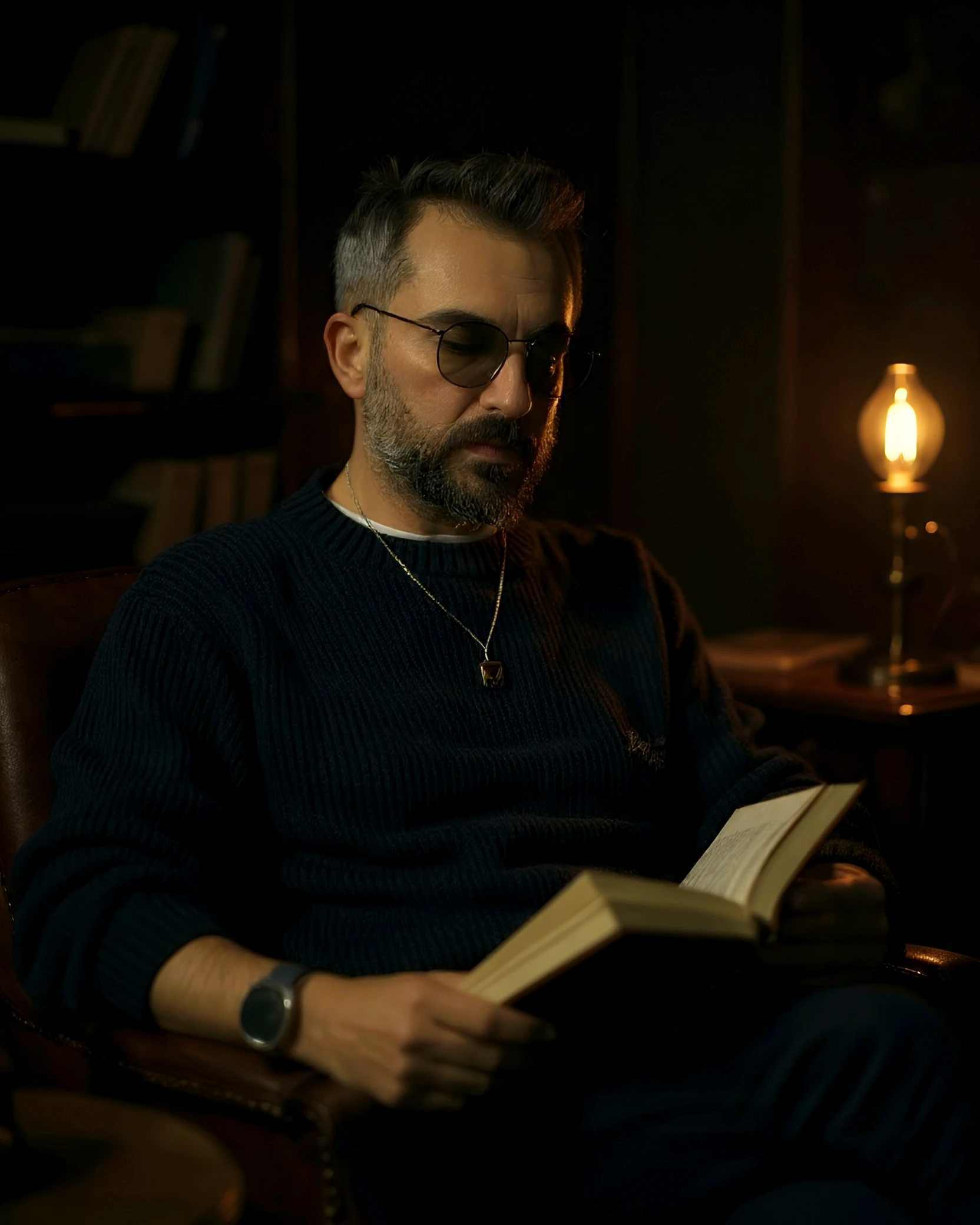 Ekstra Oversize Erkek Örme Triko Kazak