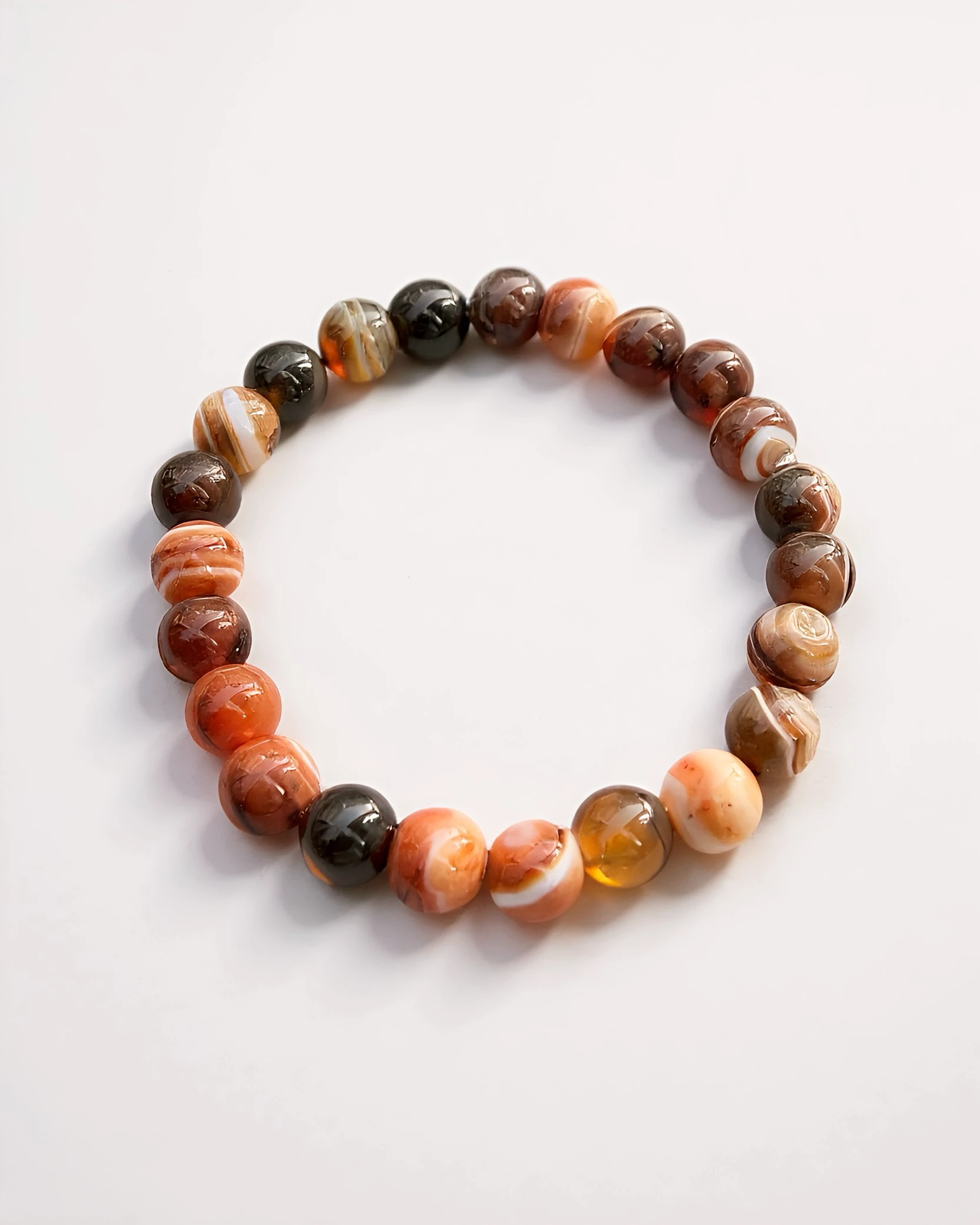 Volcanic Strata - Doğal Taş Erkek Bileklik