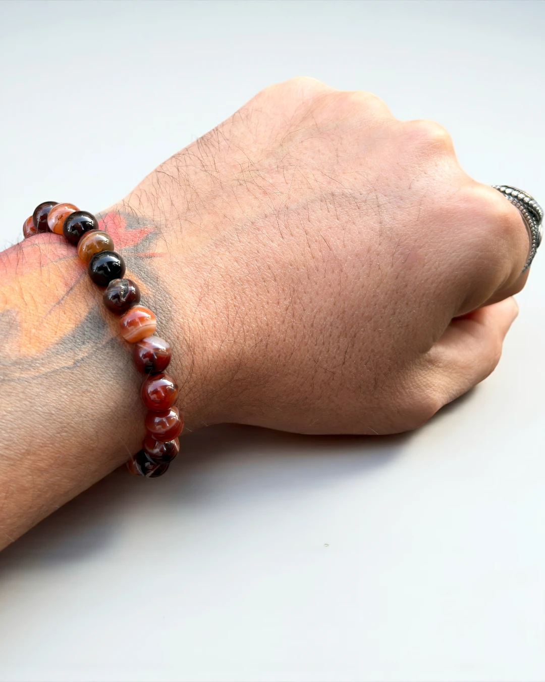 Volcanic Strata - Doğal Taş Erkek Bileklik