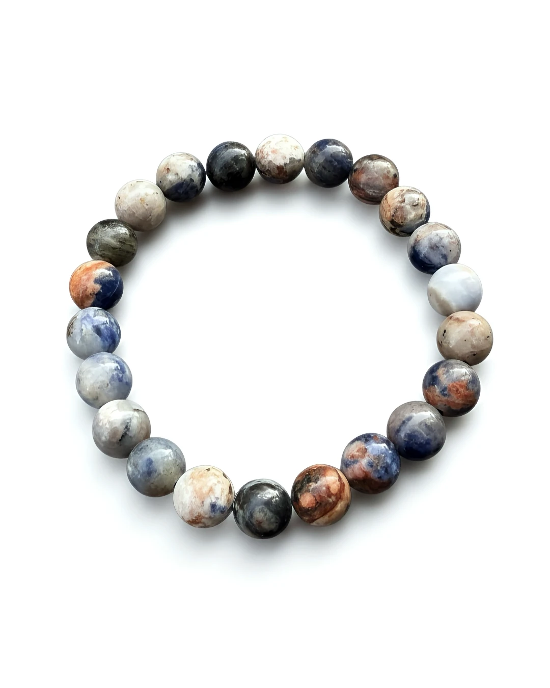 Renk Geçişli Doğal Taş Erkek Bileklik