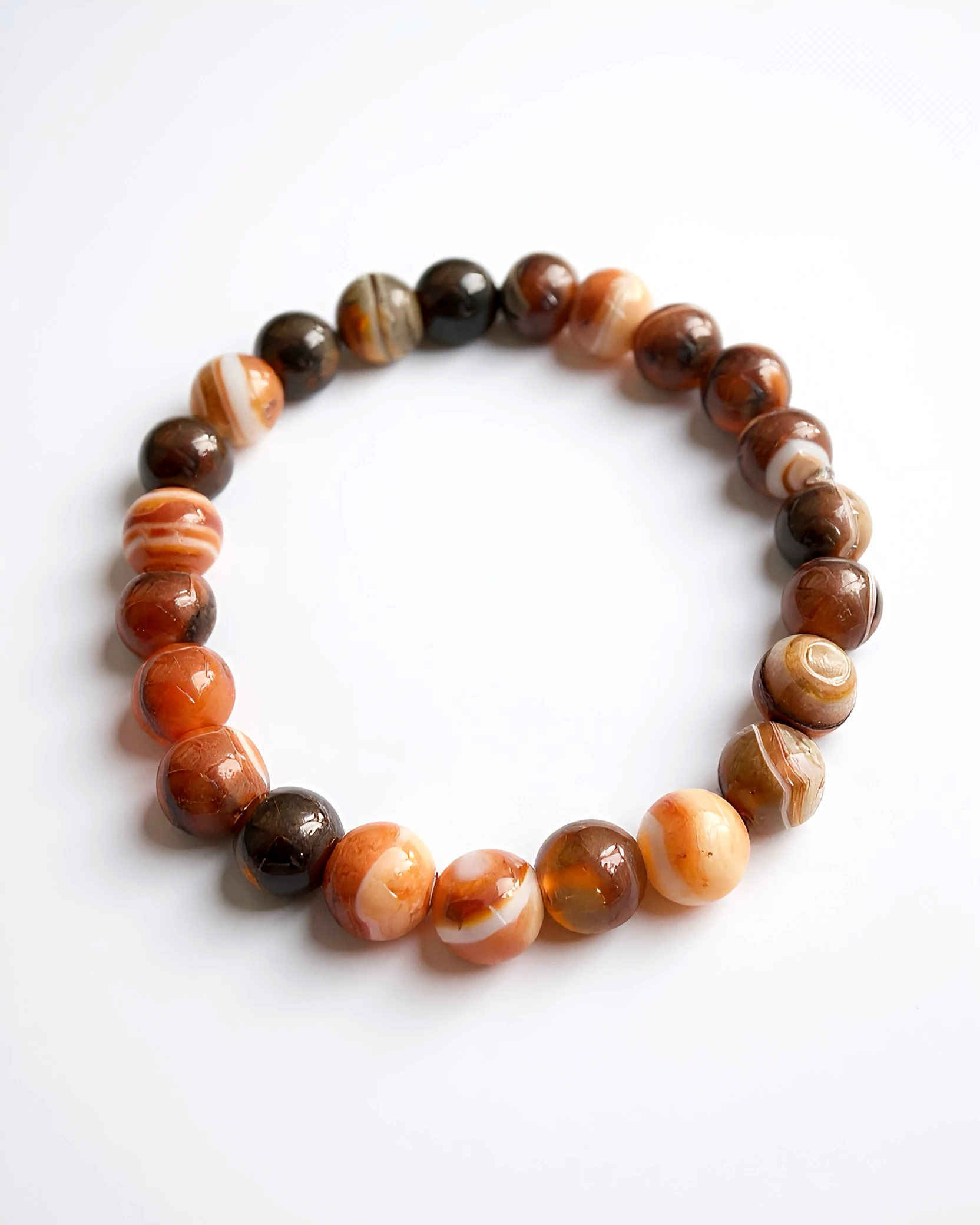 Volcanic Strata - Doğal Taş Erkek Bileklik