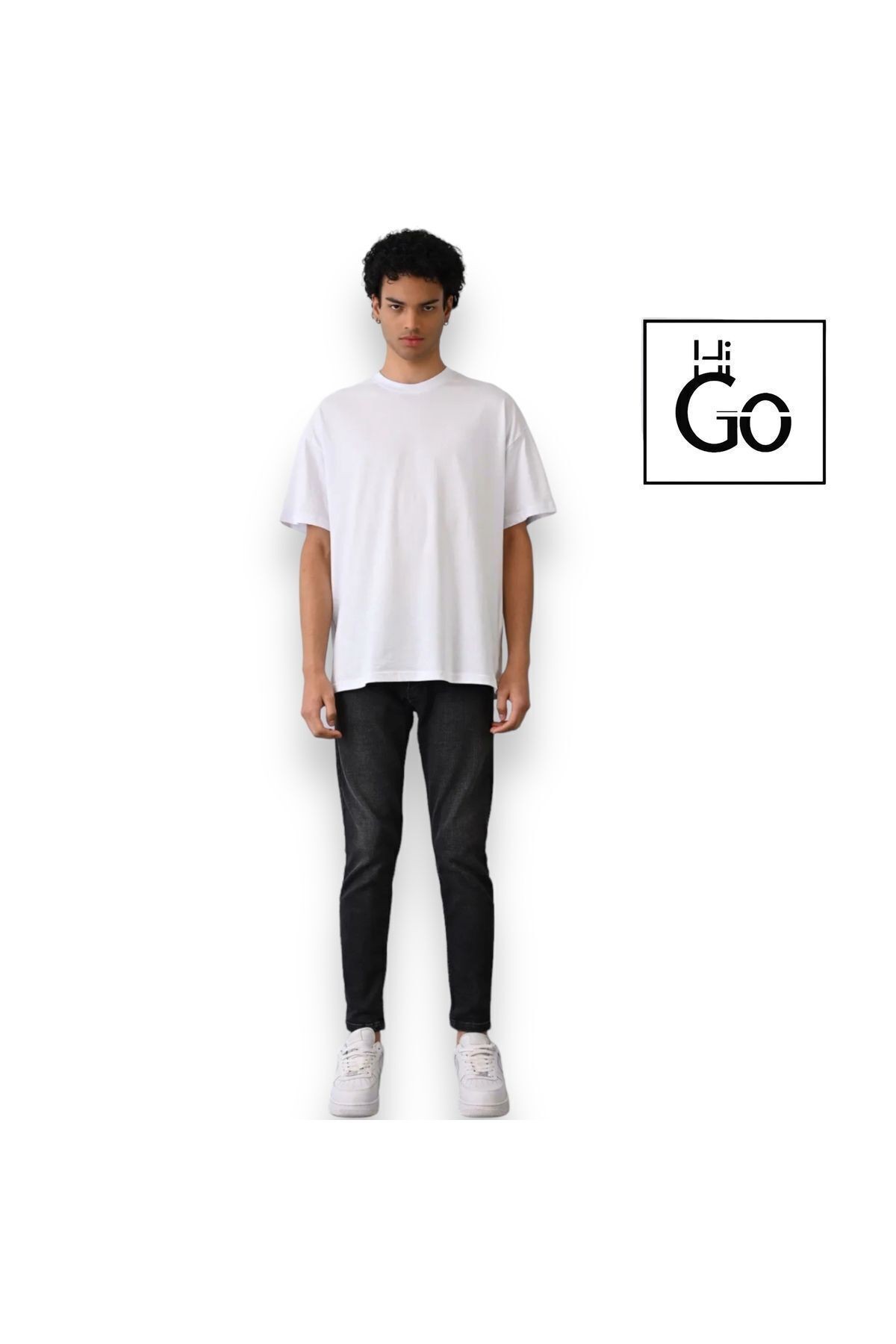 Oversize Basic Erkek T-Shirt