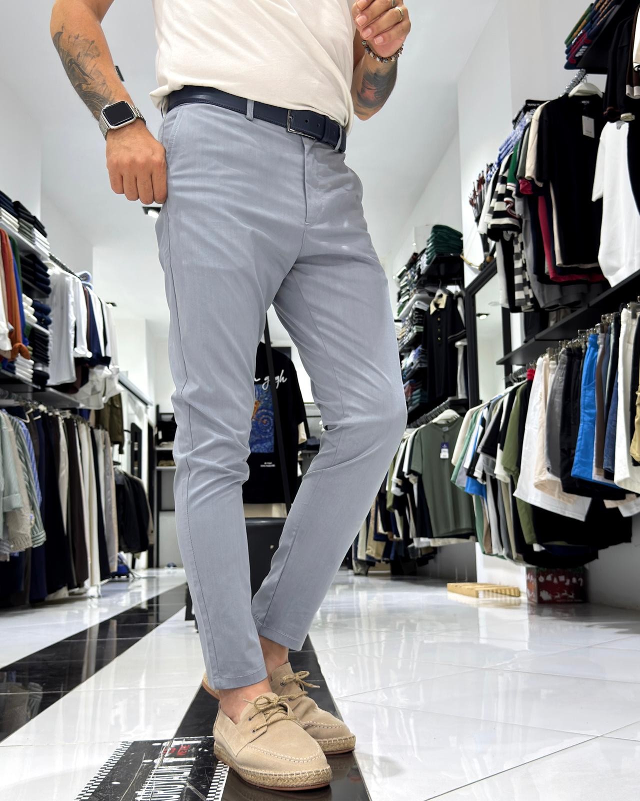 Smart Tapered Fit Erkek Pantolon