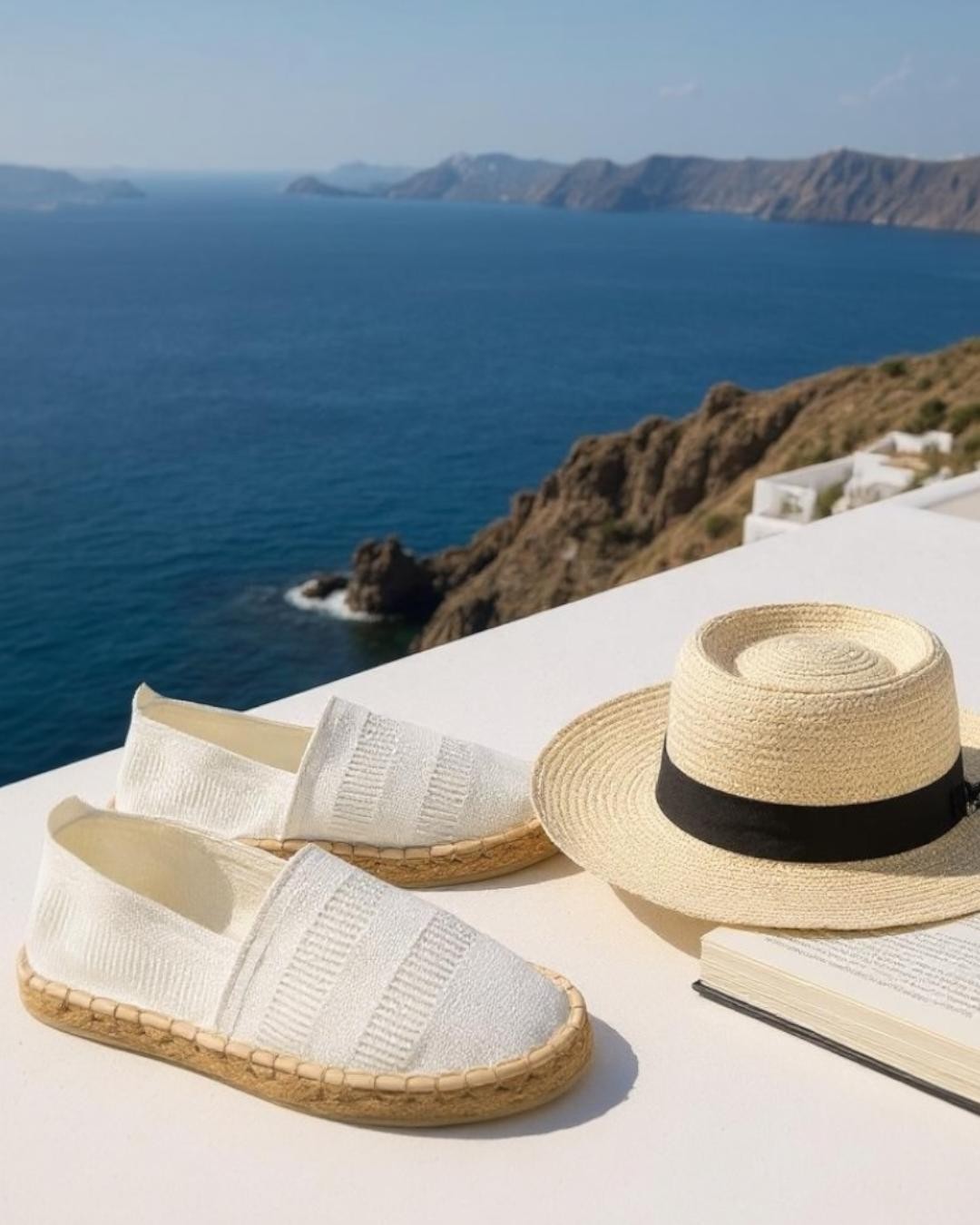 Basic Hasır Detaylı Espadril