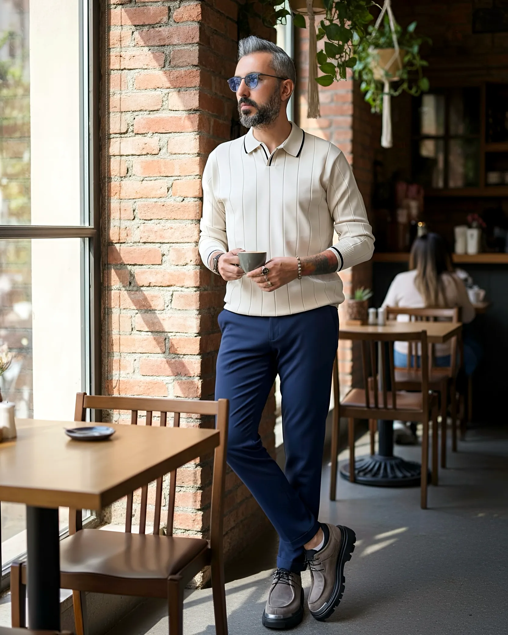 Riviera Line Old Money Erkek Triko Kazak