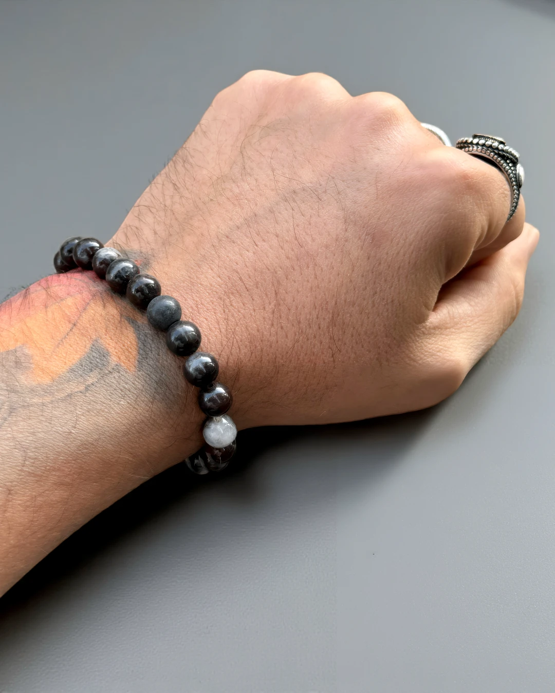Obsidian Rogue Erkek Doğal Taş Bileklik